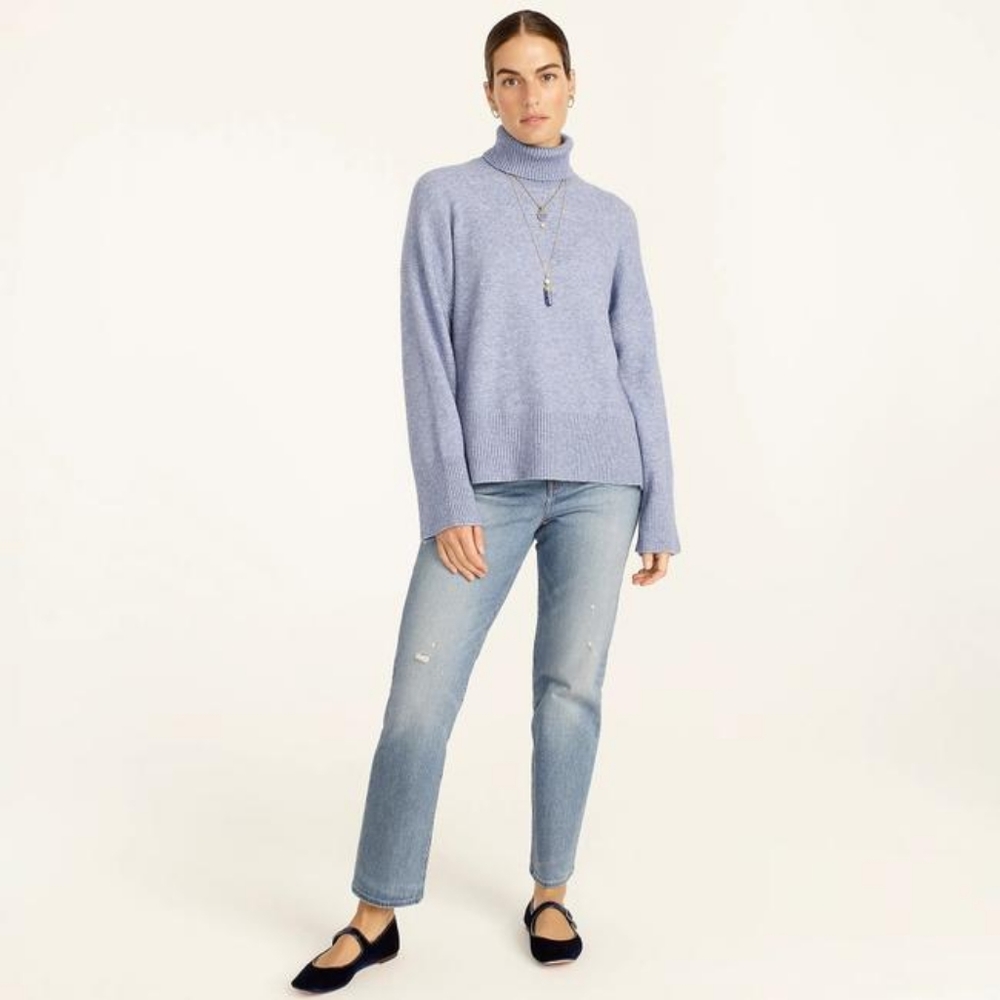 NEW J.Crew Turtleneck Supersoft Sweater